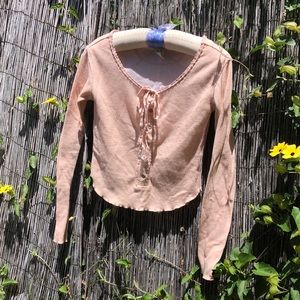 Peachy Free People long-sleeve